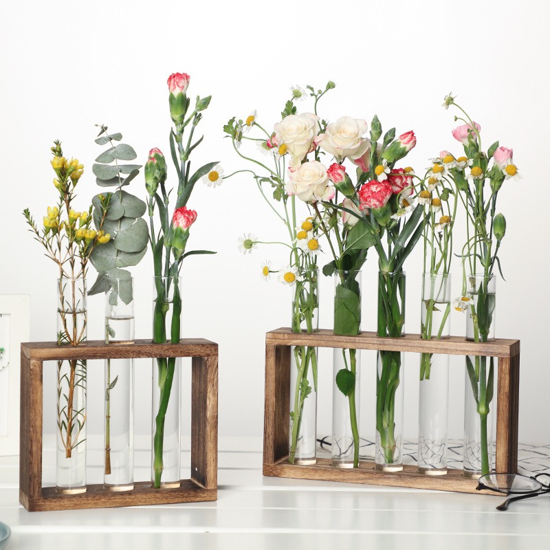 زارع مائي زجاجي 5 أنابيب مع حا - مراجعة Self-Watering Planter وسعره